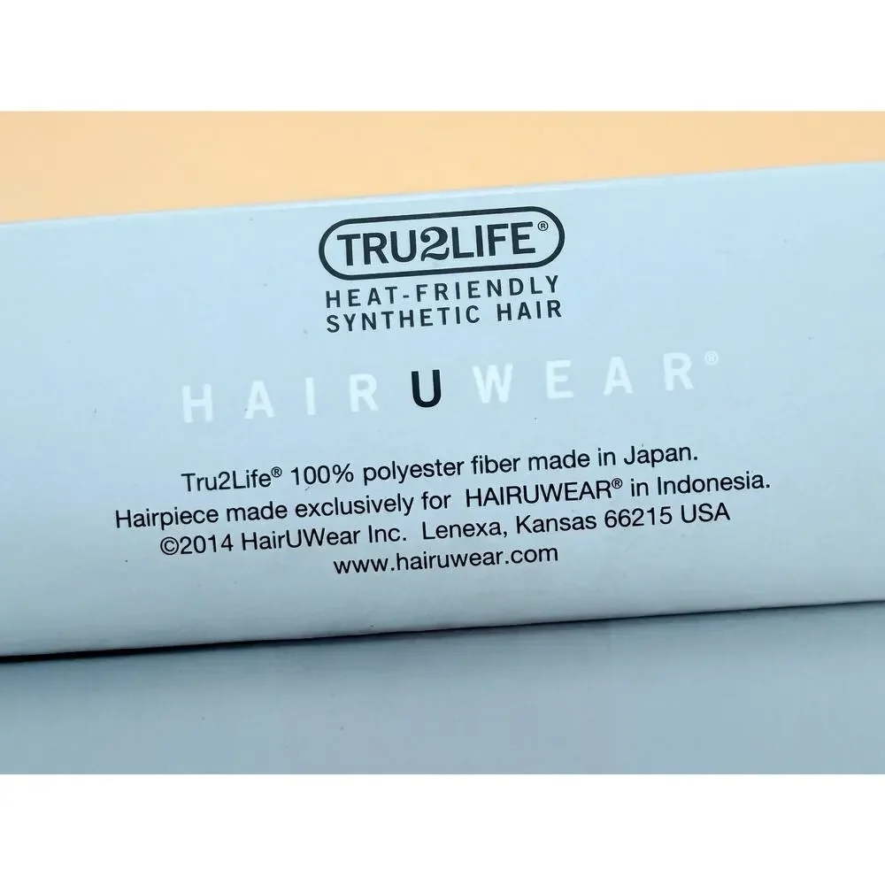 Raquel Welch Hairpiece Topper Blonde Tru2Life Heat Friendly Synthetic w/ Box